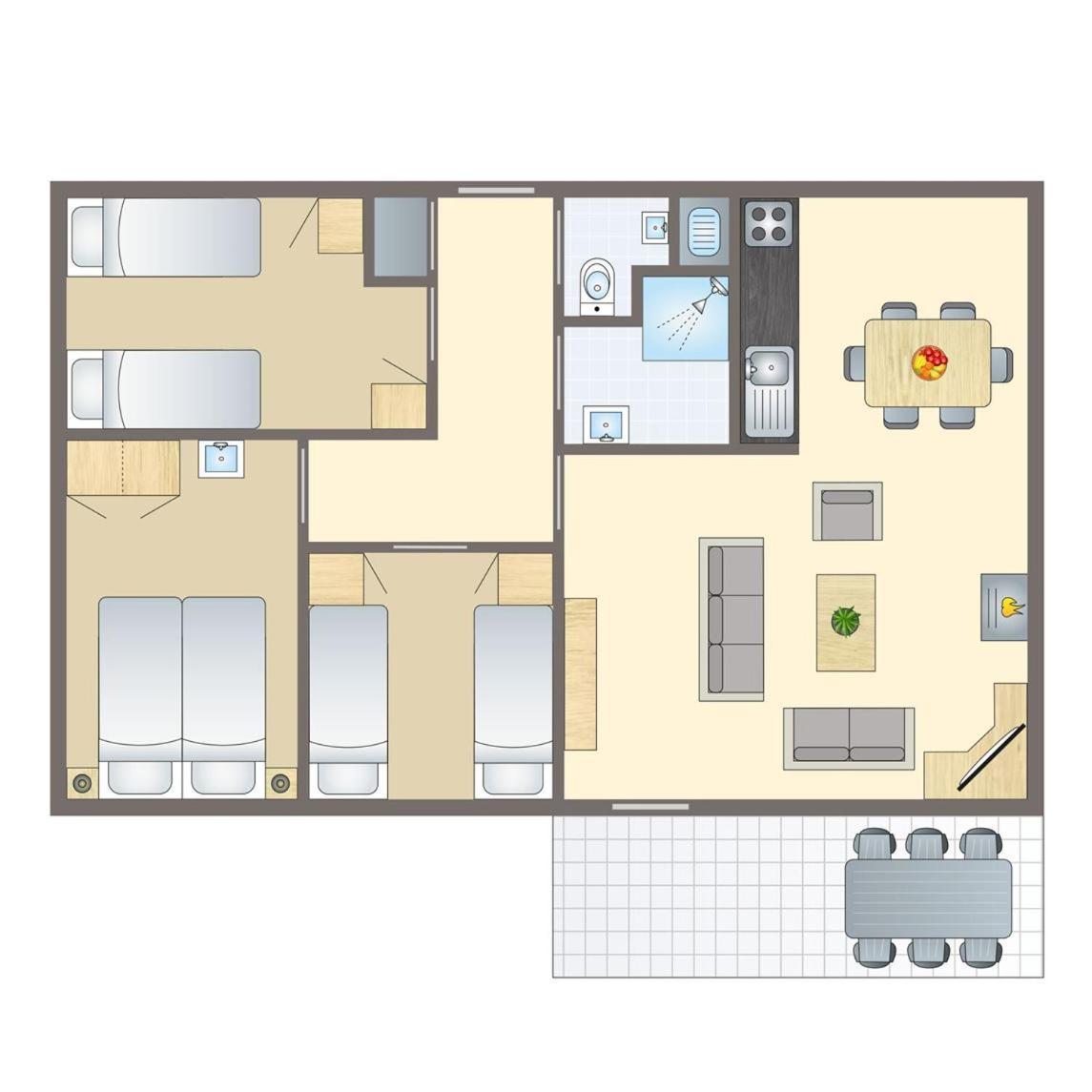 Comfort 6-Person Dog Bungalow In The Holiday Park Landal Heideheuvel بيكبيرخين المظهر الخارجي الصورة